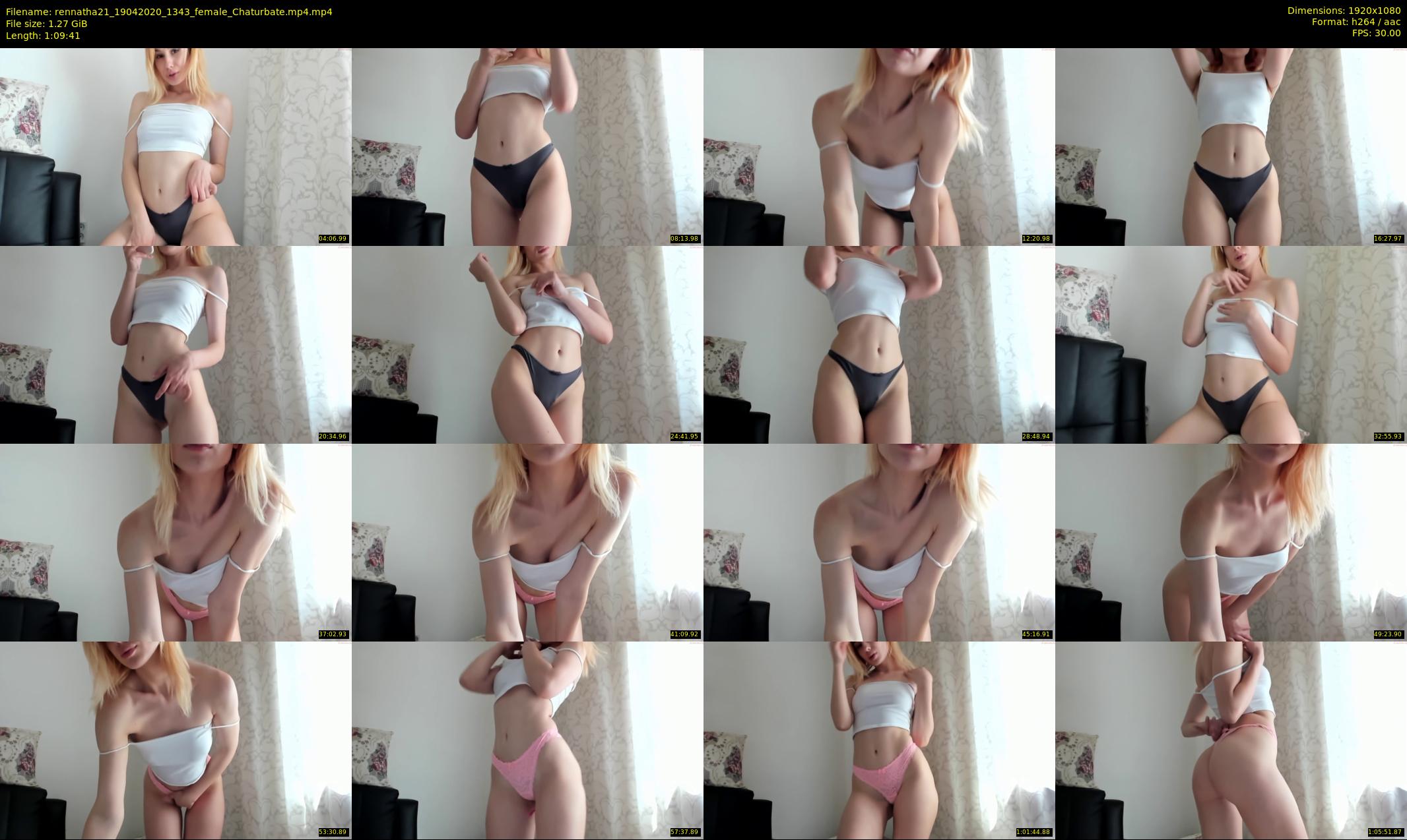 rennatha21 — 70 minute Chaturbate female cam show recording, 1080p, Apr 19, 2020