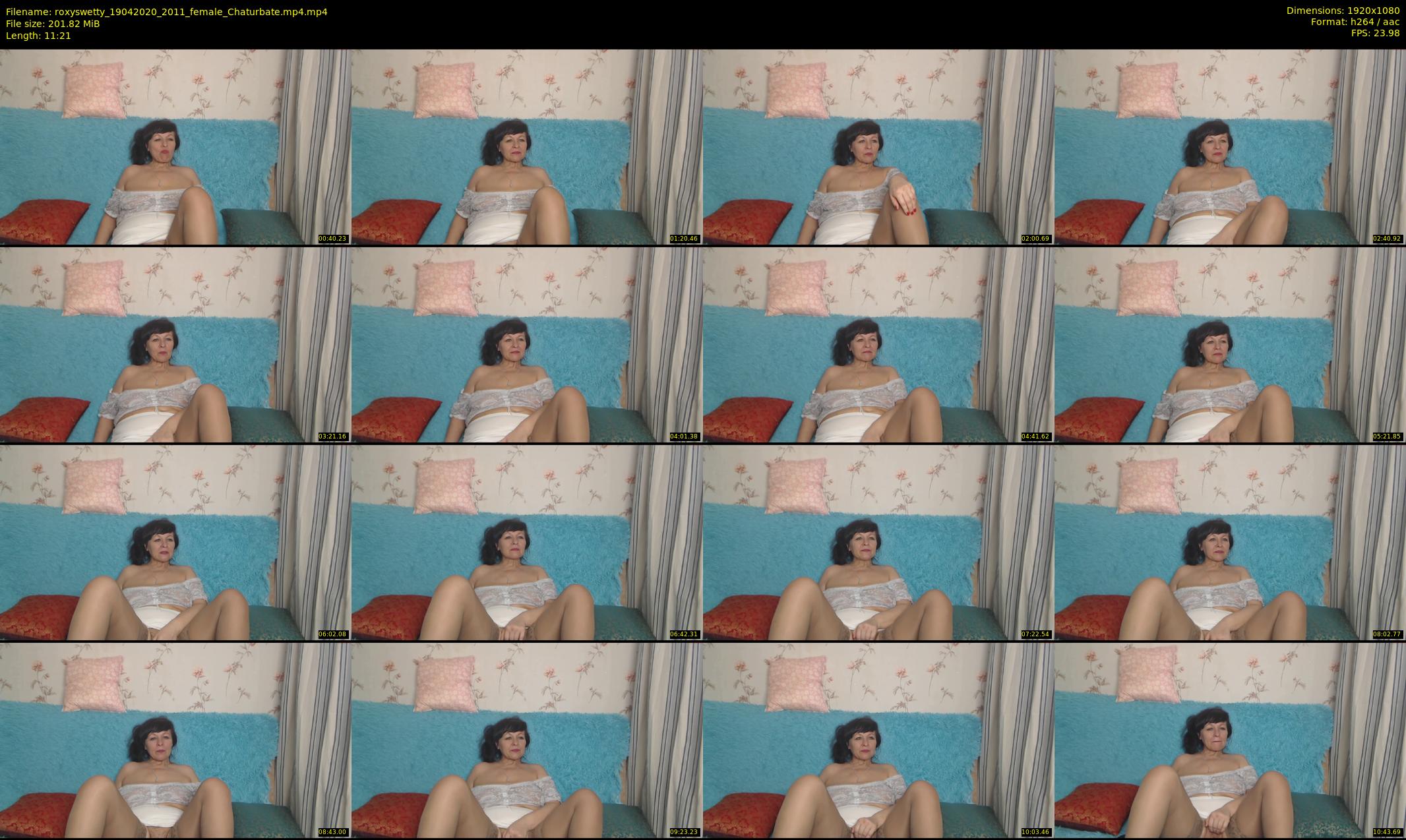 roxyswetty — 12 minute Chaturbate female cam show recording, 1080p, Apr 19, 2020