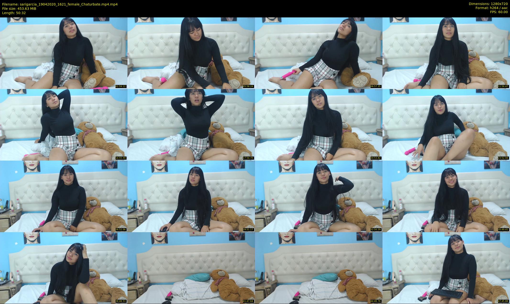 sarigarcia — 51 minute Chaturbate female cam show recording, 720p, Apr 19, 2020