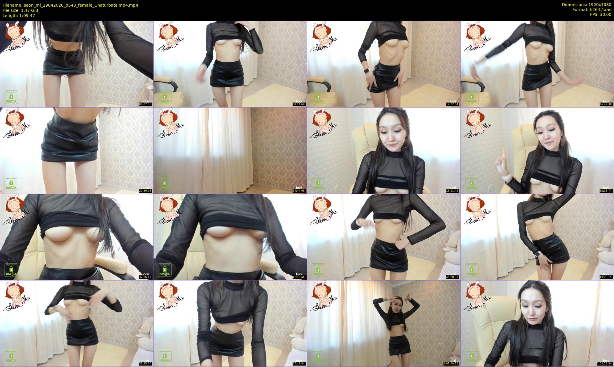 seon_mi — 70 minute Chaturbate female cam show recording, 1080p, Apr 19, 2020