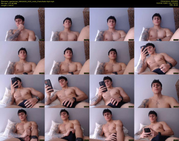 spartacozz — 61 minute Chaturbate male cam show recording, 480p, Apr 19, 2020