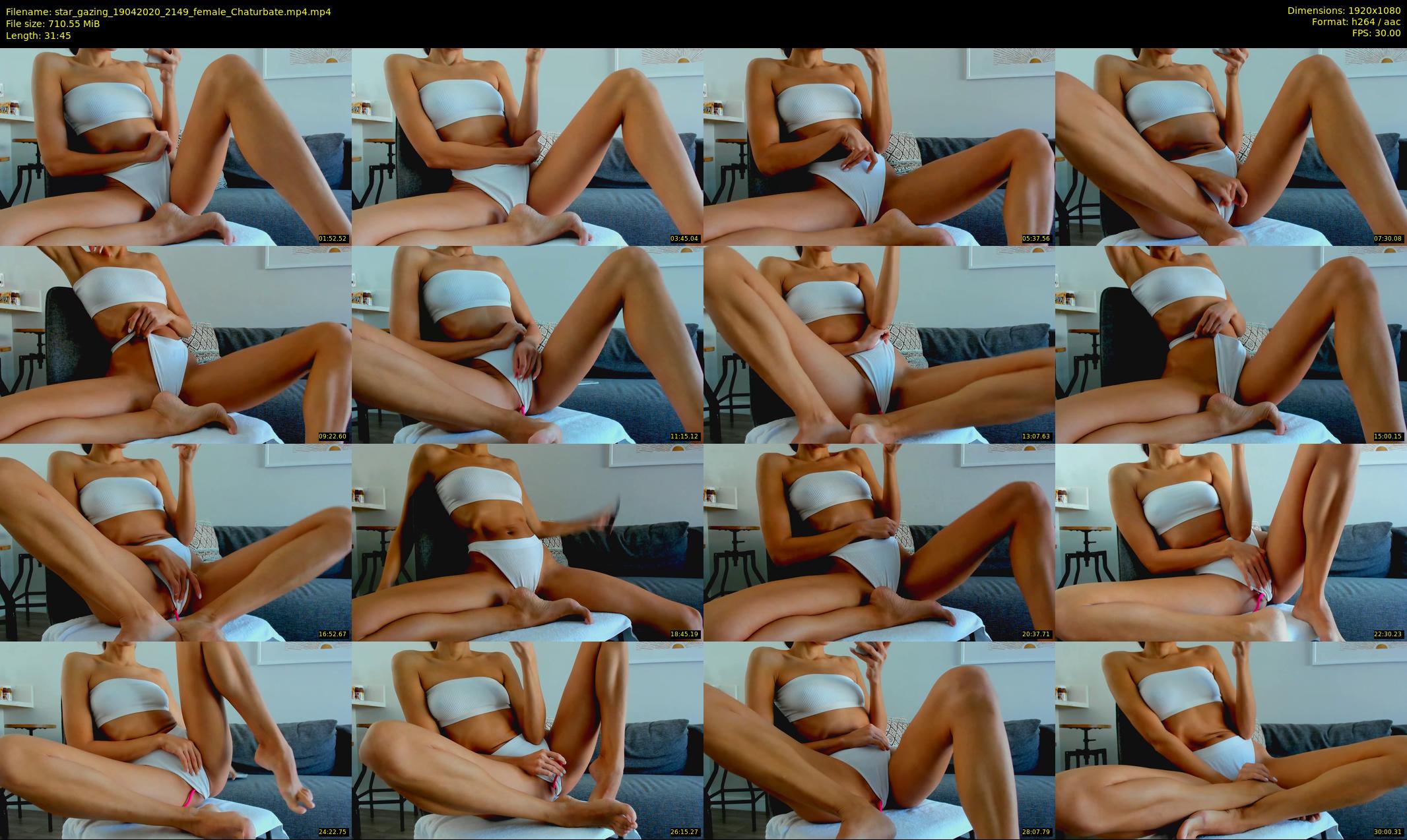 star_gazing — 32 minute Chaturbate female cam show recording, 1080p, Apr 19, 2020