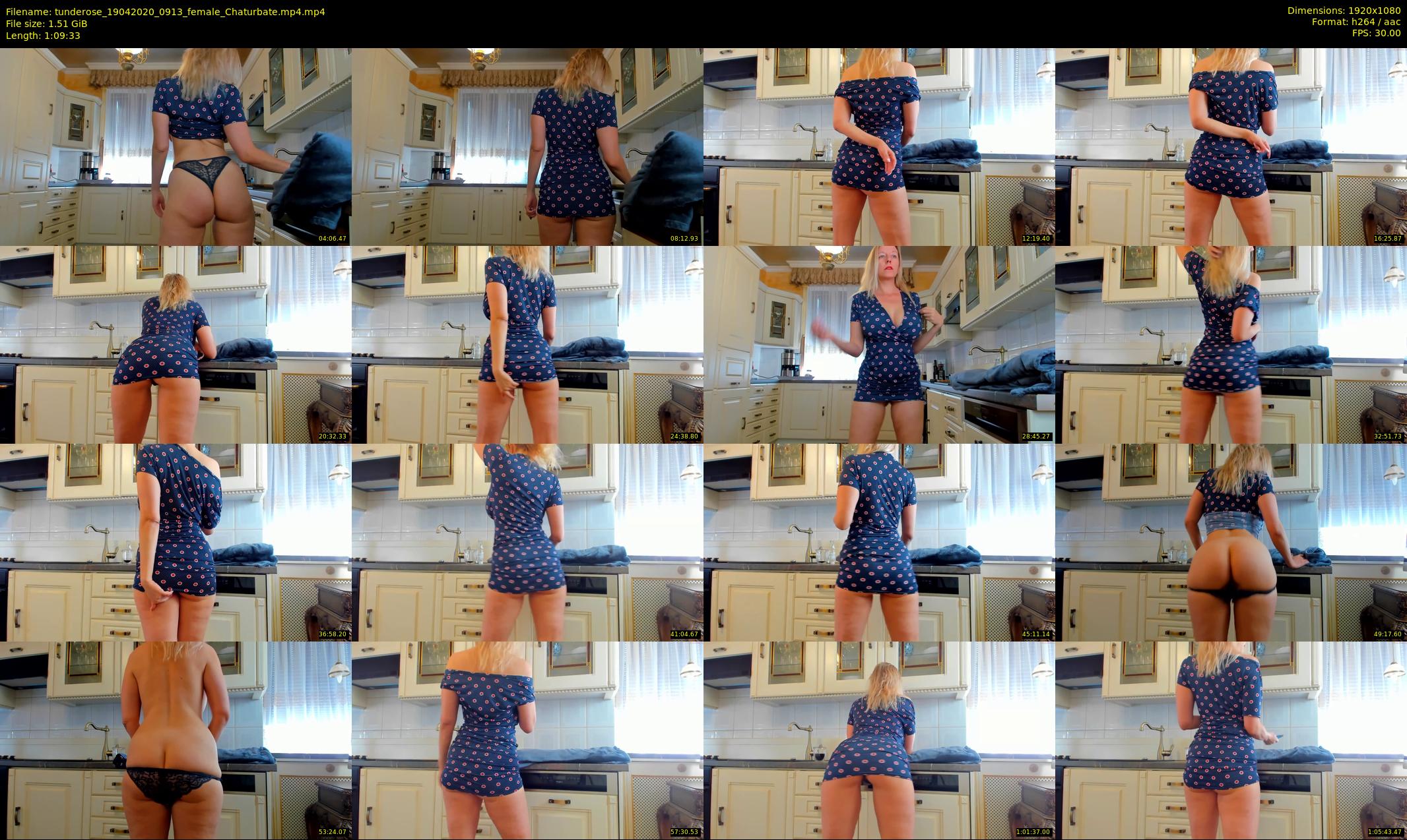 tunderose — 70 minute Chaturbate female cam show recording, 1080p, Apr 19, 2020