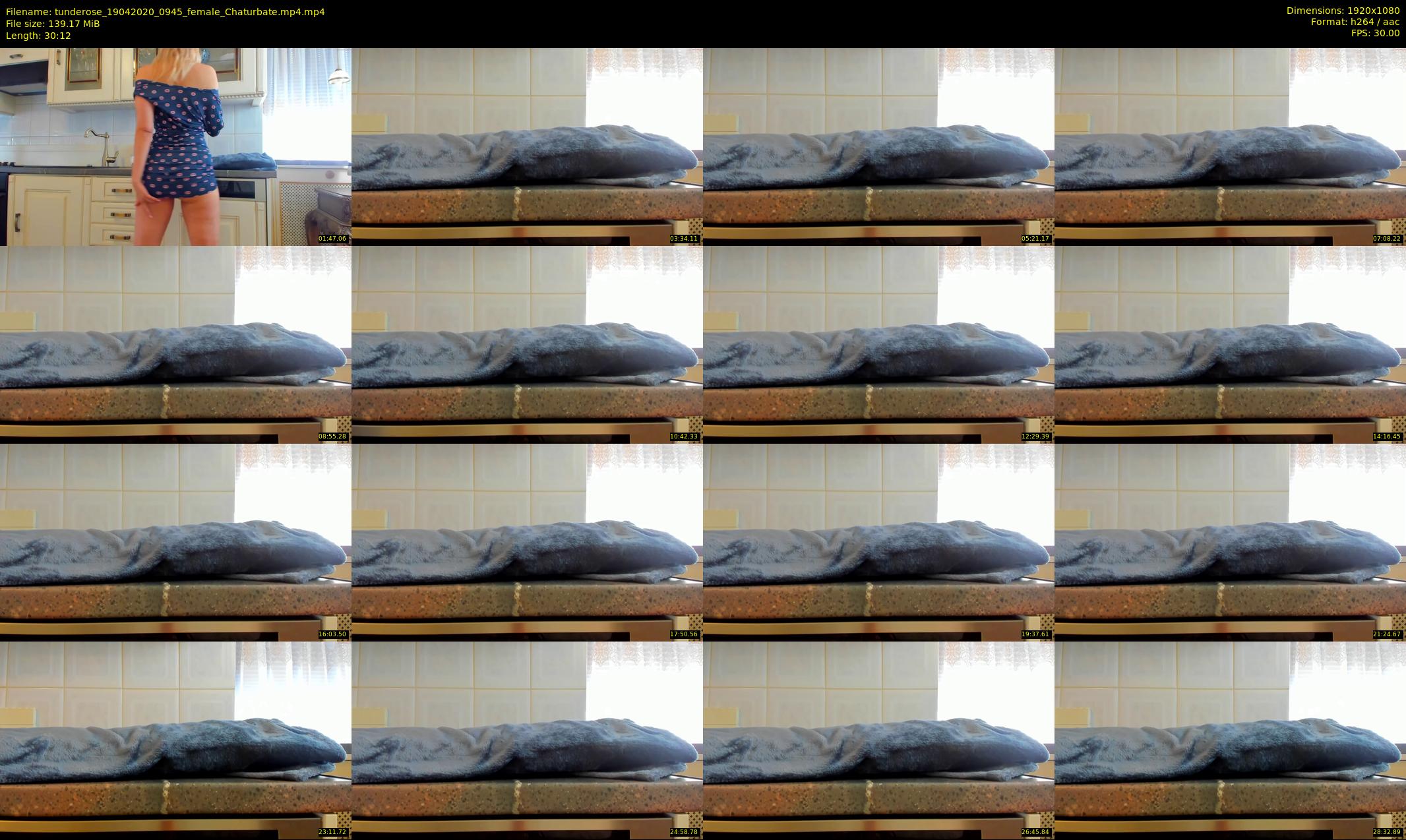 tunderose — 31 minute Chaturbate female cam show recording, 1080p, Apr 19, 2020
