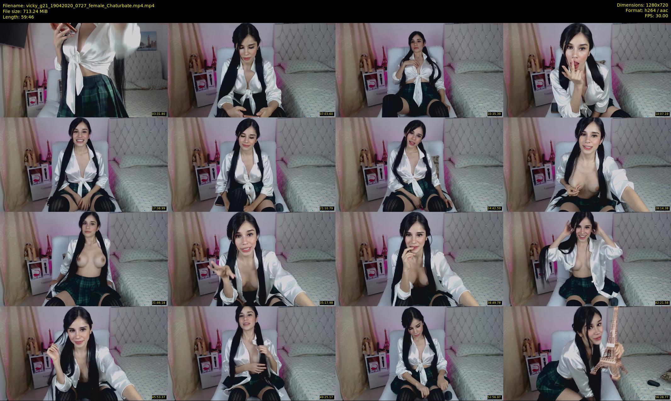 vicky_g21 — 60 minute Chaturbate female cam show recording, 720p, Apr 19, 2020
