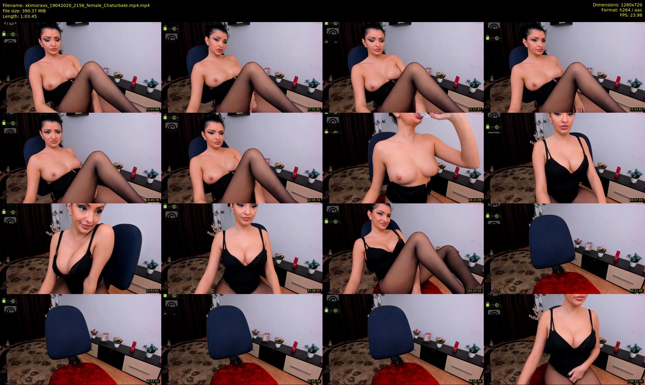 xkimoraxx — 64 minute Chaturbate female cam show recording, 720p, Apr 19, 2020