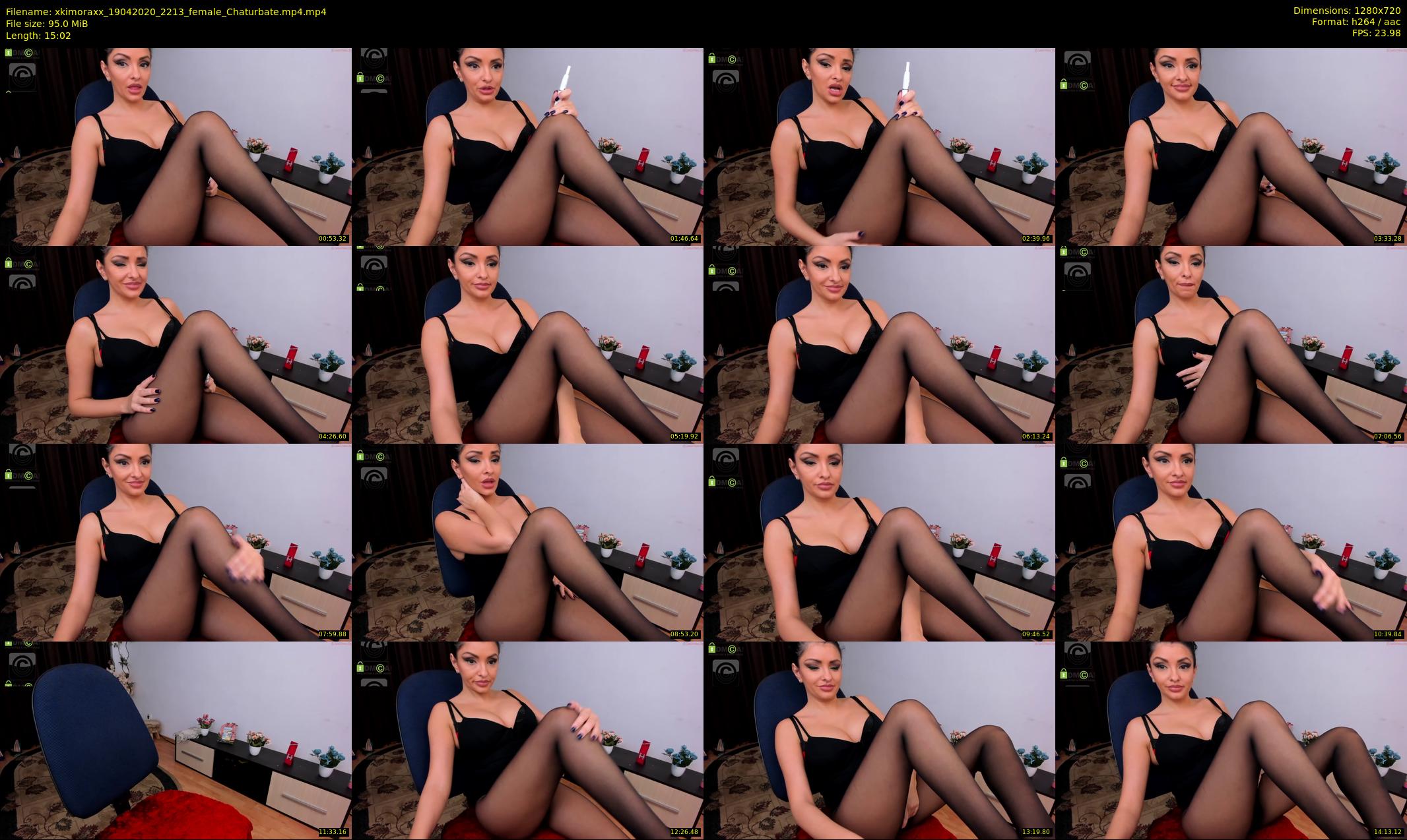 xkimoraxx — 16 minute Chaturbate female cam show recording, 720p, Apr 19, 2020