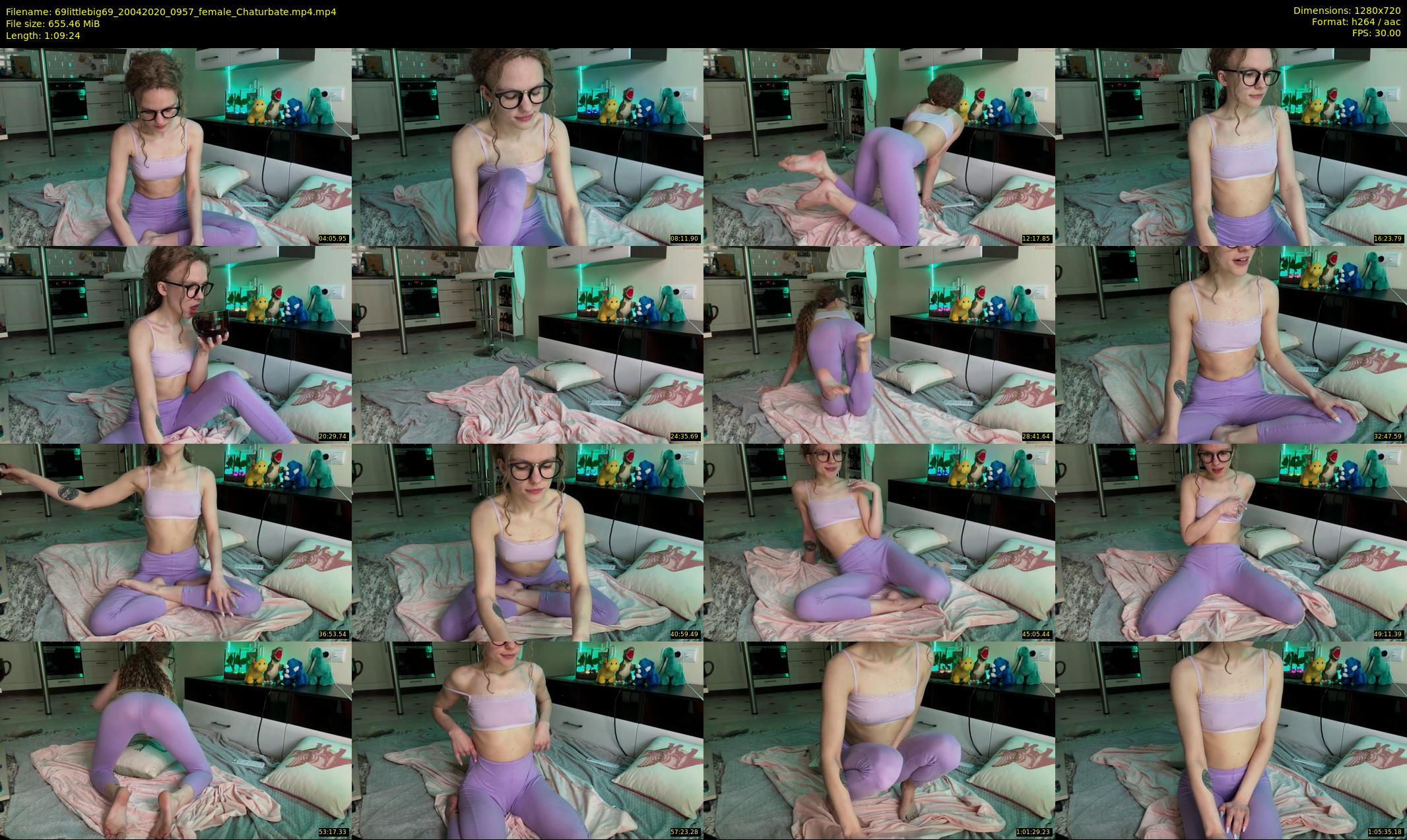 69littlebig69 — 70 minute Chaturbate couple cam show recording, 720p, Apr 20, 2020