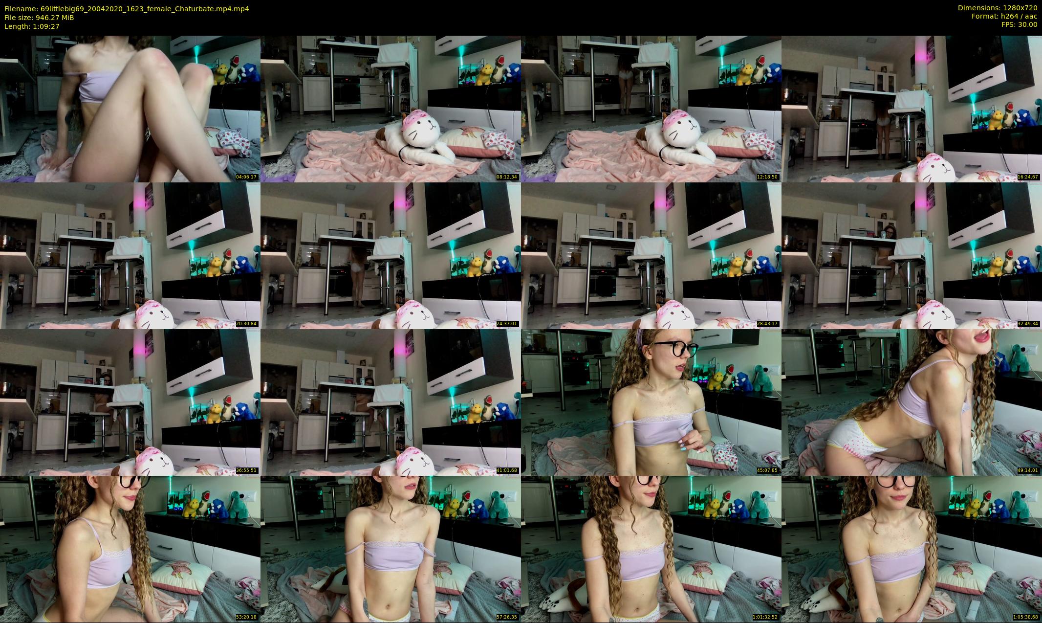 69littlebig69 — 70 minute Chaturbate couple cam show recording, 720p, Apr 20, 2020