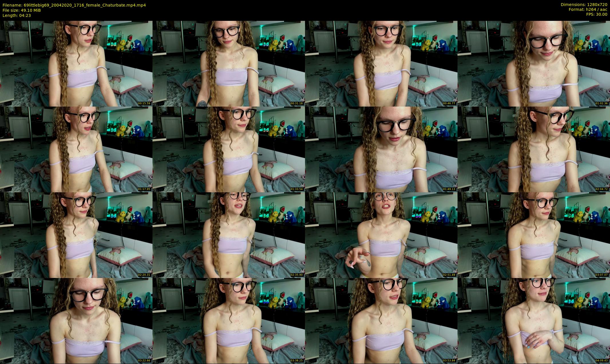 69littlebig69 — 5 minute Chaturbate couple cam show recording, 720p, Apr 20, 2020