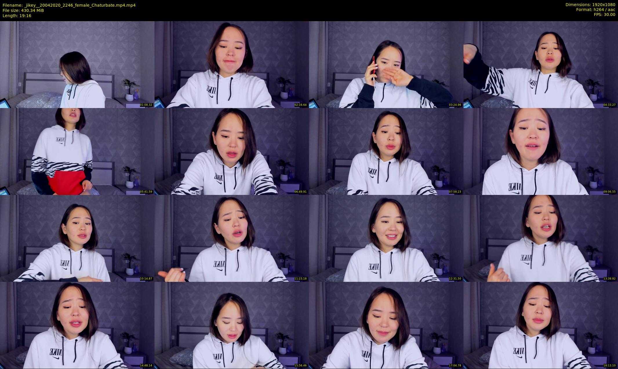 _jikey_ — 20 minute Chaturbate female cam show recording, 1080p, Apr 20, 2020