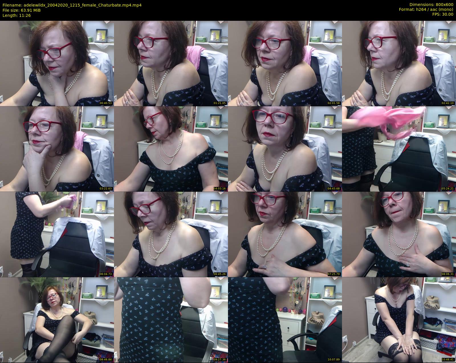adelewildx — 12 minute Chaturbate female cam show recording, 480p, Apr 20, 2020