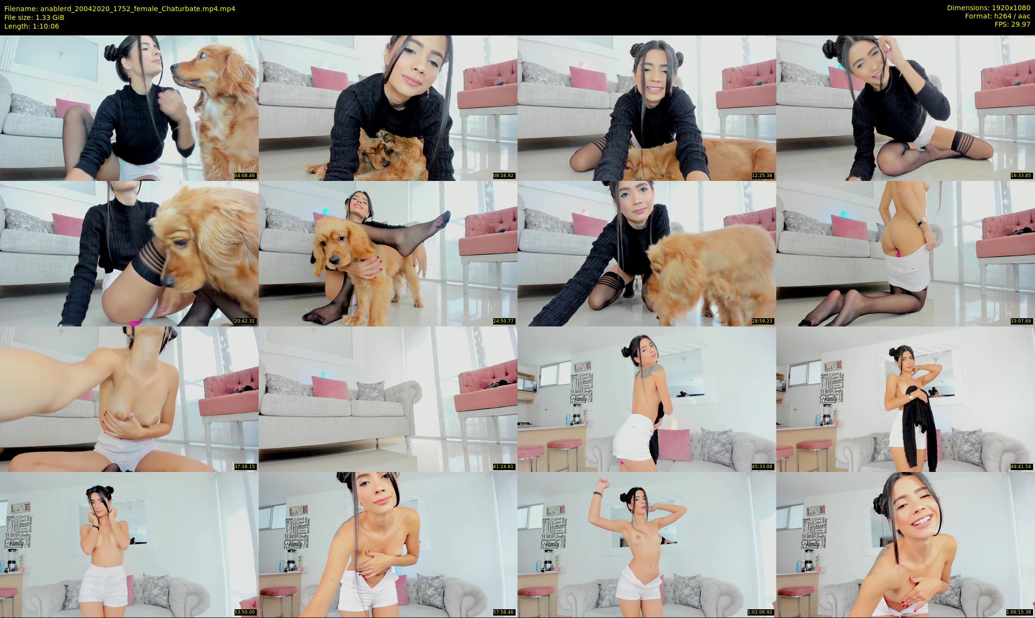 anablerd — 71 minute Chaturbate female cam show recording, 1080p, Apr 20, 2020