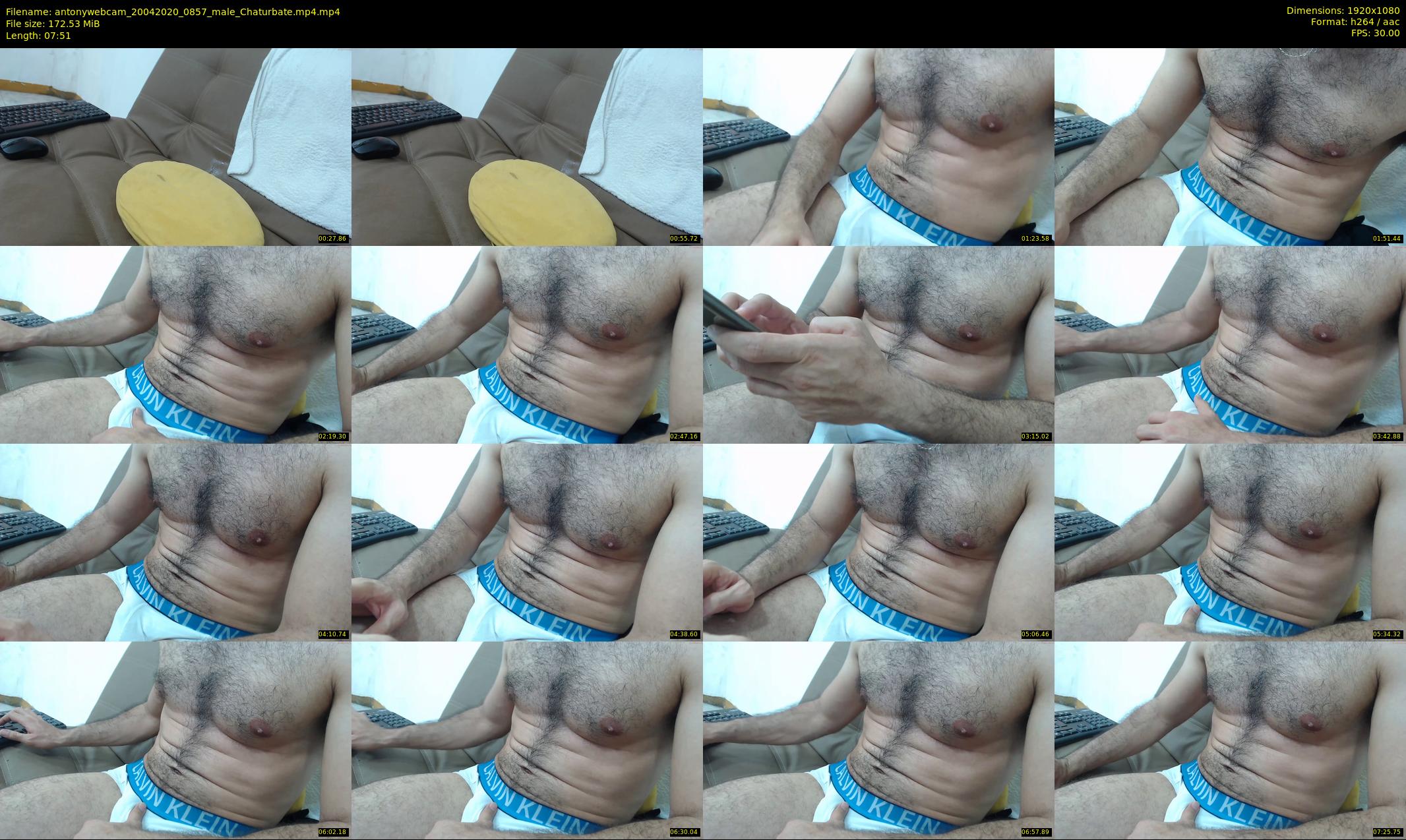 antonywebcam — 8 minute Chaturbate male cam show recording, 1080p, Apr 20, 2020
