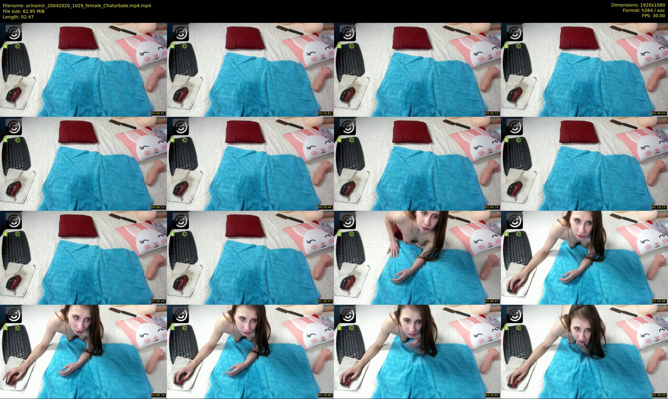 arinamir — 3 minute Chaturbate female cam show recording, 1080p, Apr 20, 2020