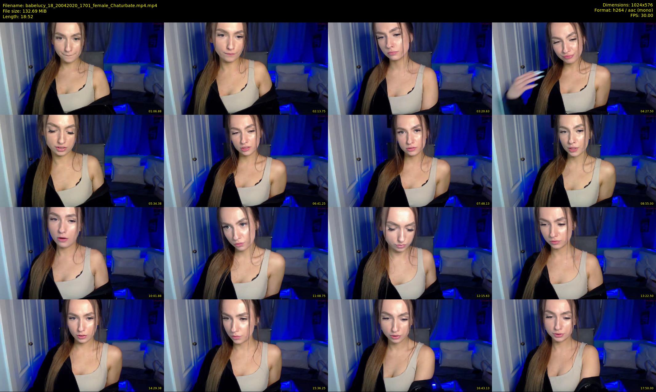 babelucy_18 — 19 minute Chaturbate female cam show recording, 480p, Apr 20, 2020