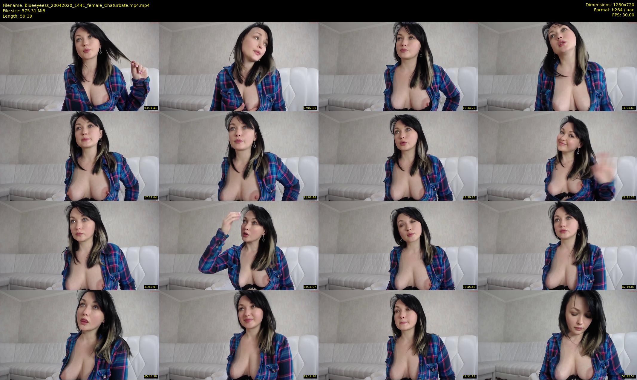 blueeyeess — 60 minute Chaturbate female cam show recording, 720p, Apr 20, 2020