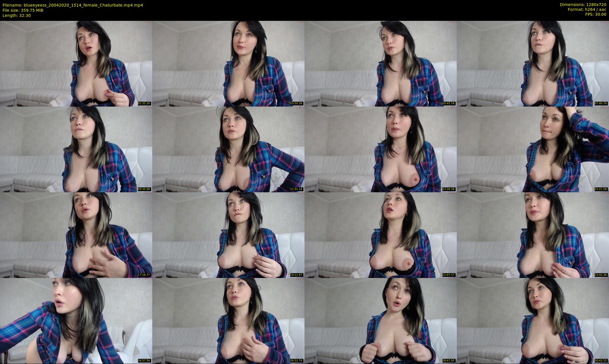 blueeyeess — 33 minute Chaturbate female cam show recording, 720p, Apr 20, 2020