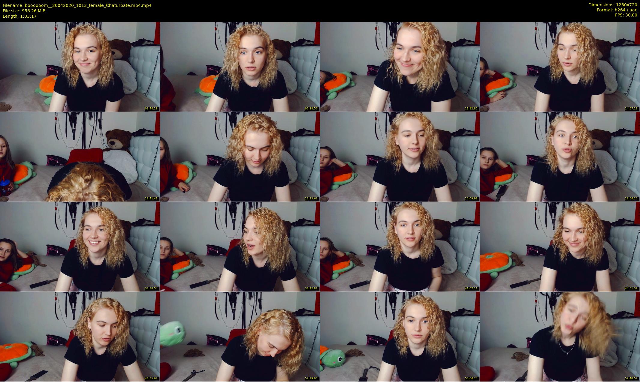 boooooom_ — 64 minute Chaturbate female cam show recording, 720p, Apr 20, 2020