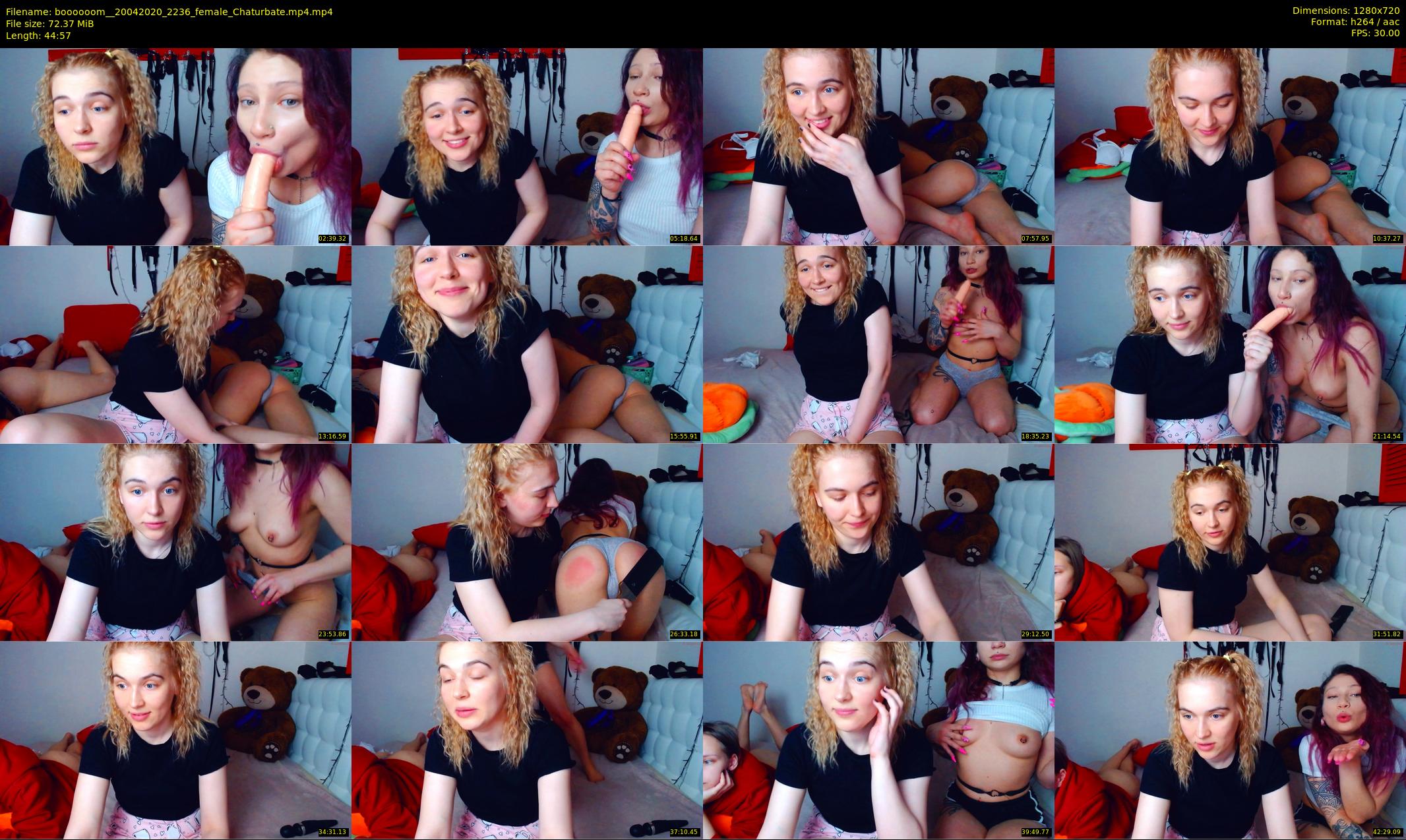 boooooom_ — 45 minute Chaturbate female cam show recording, 720p, Apr 20, 2020