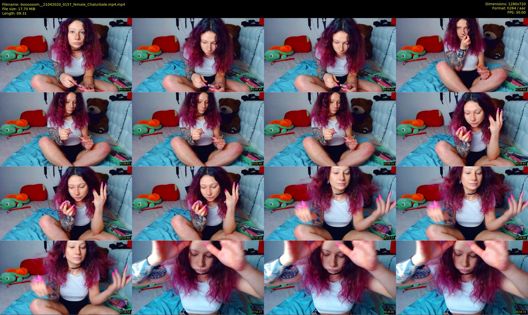 boooooom_ — 10 minute Chaturbate female cam show recording, 720p, Apr 21, 2020