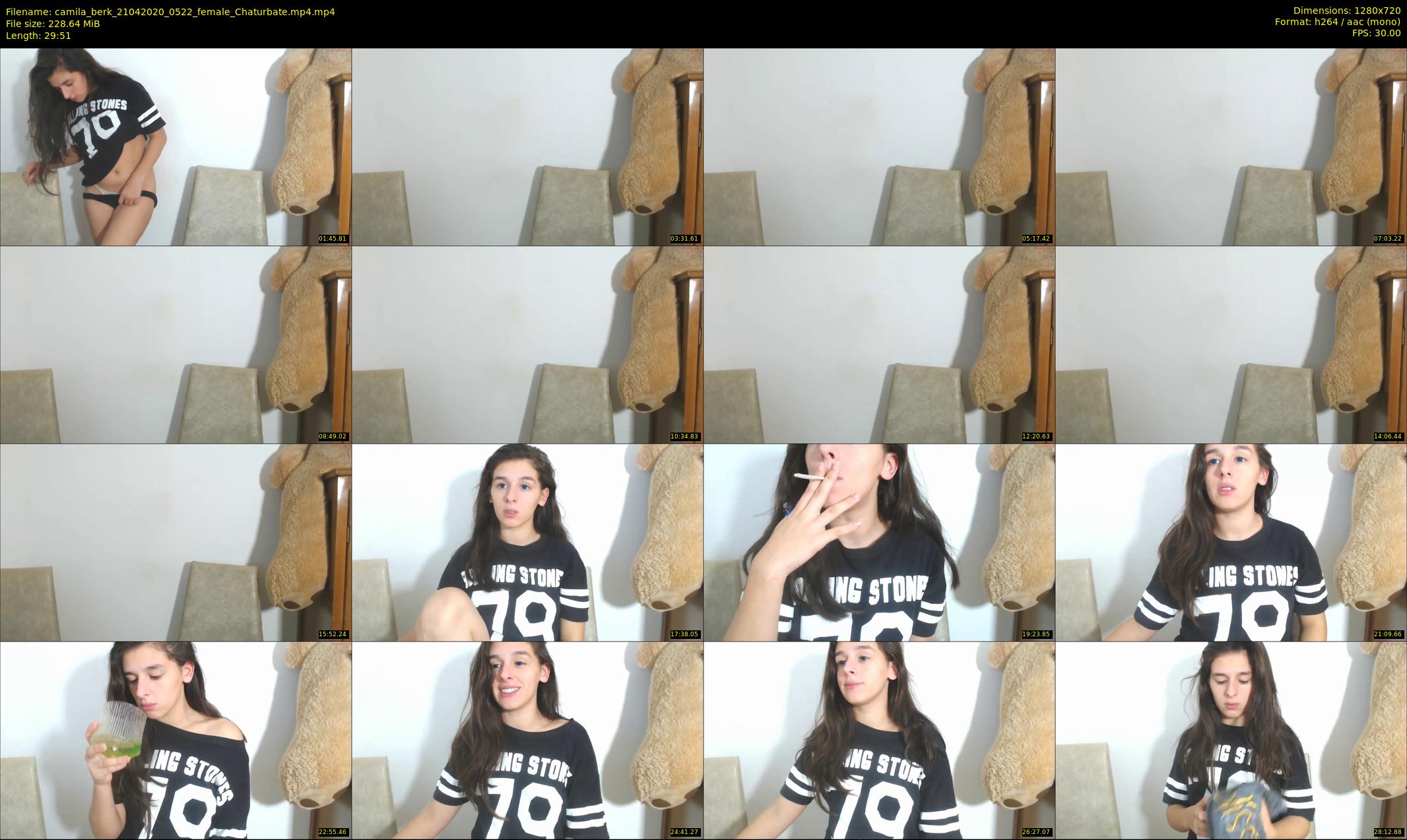 camila_berk — 30 minute Chaturbate female cam show recording, 720p, Apr 21, 2020