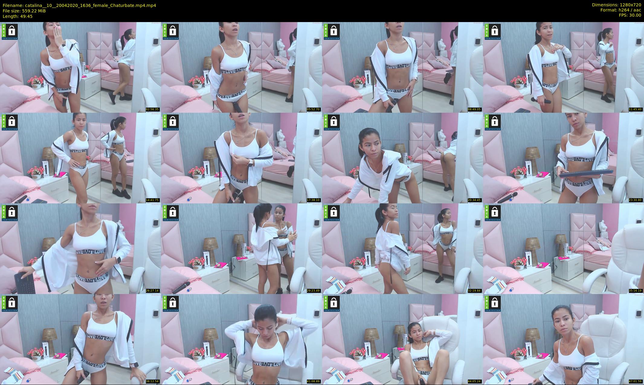 catalina__10_ — 50 minute Chaturbate female cam show recording, 720p, Apr 20, 2020