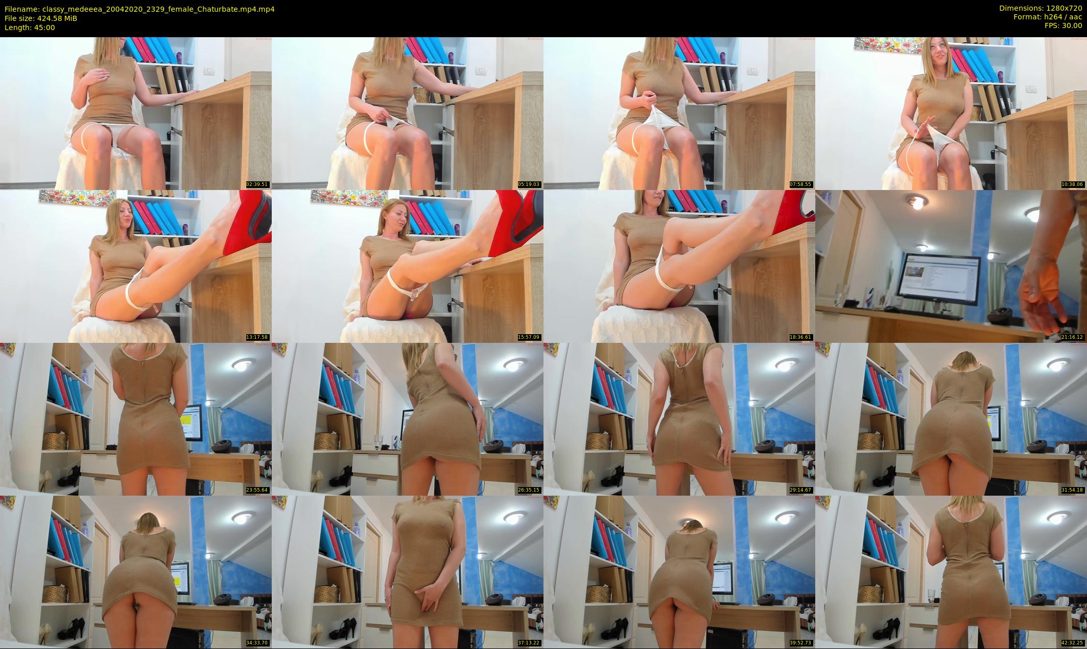 classy_medeeea — 45 minute Chaturbate female cam show recording, 720p, Apr 20, 2020