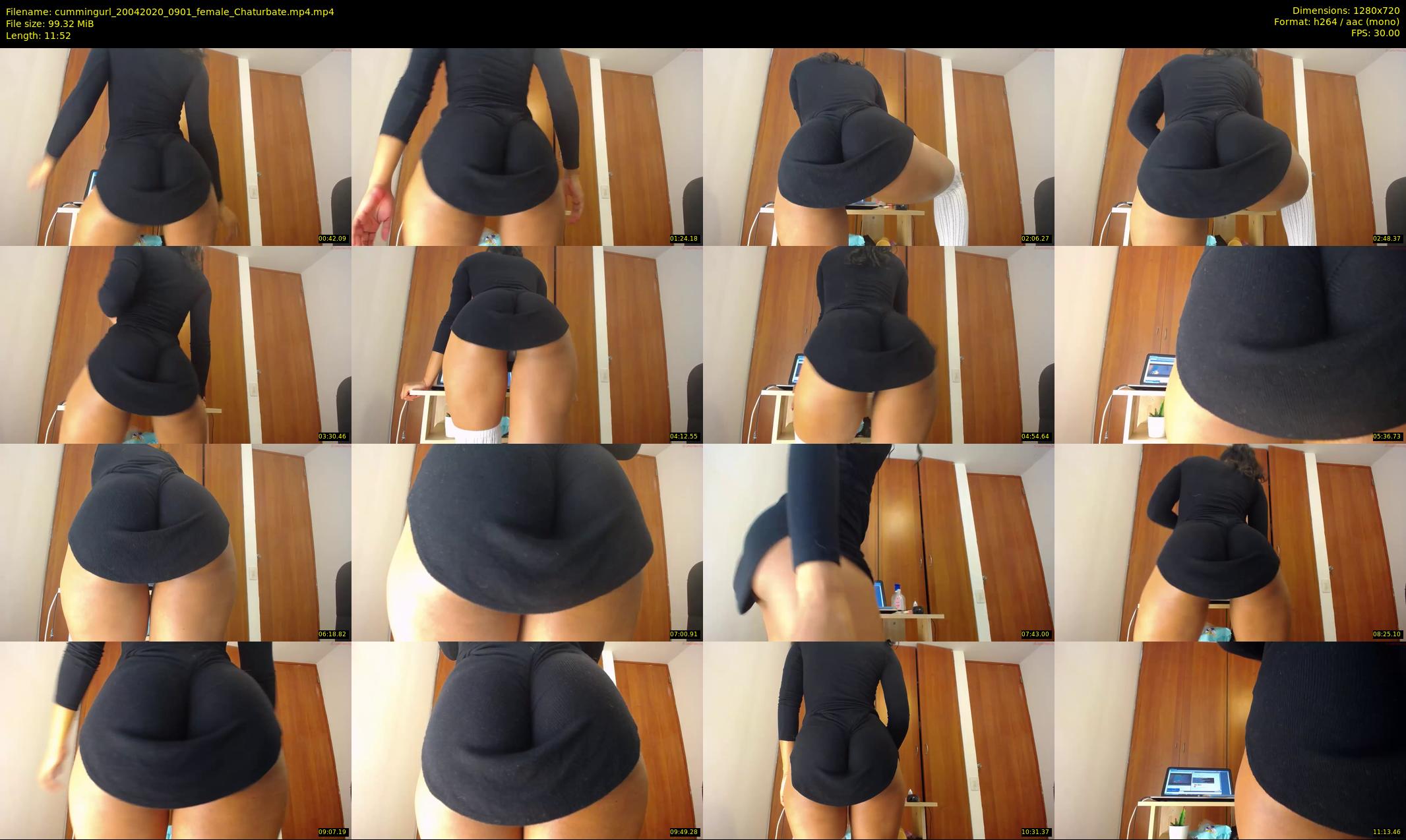 cummingurl — 12 minute Chaturbate couple cam show recording, 720p, Apr 20, 2020