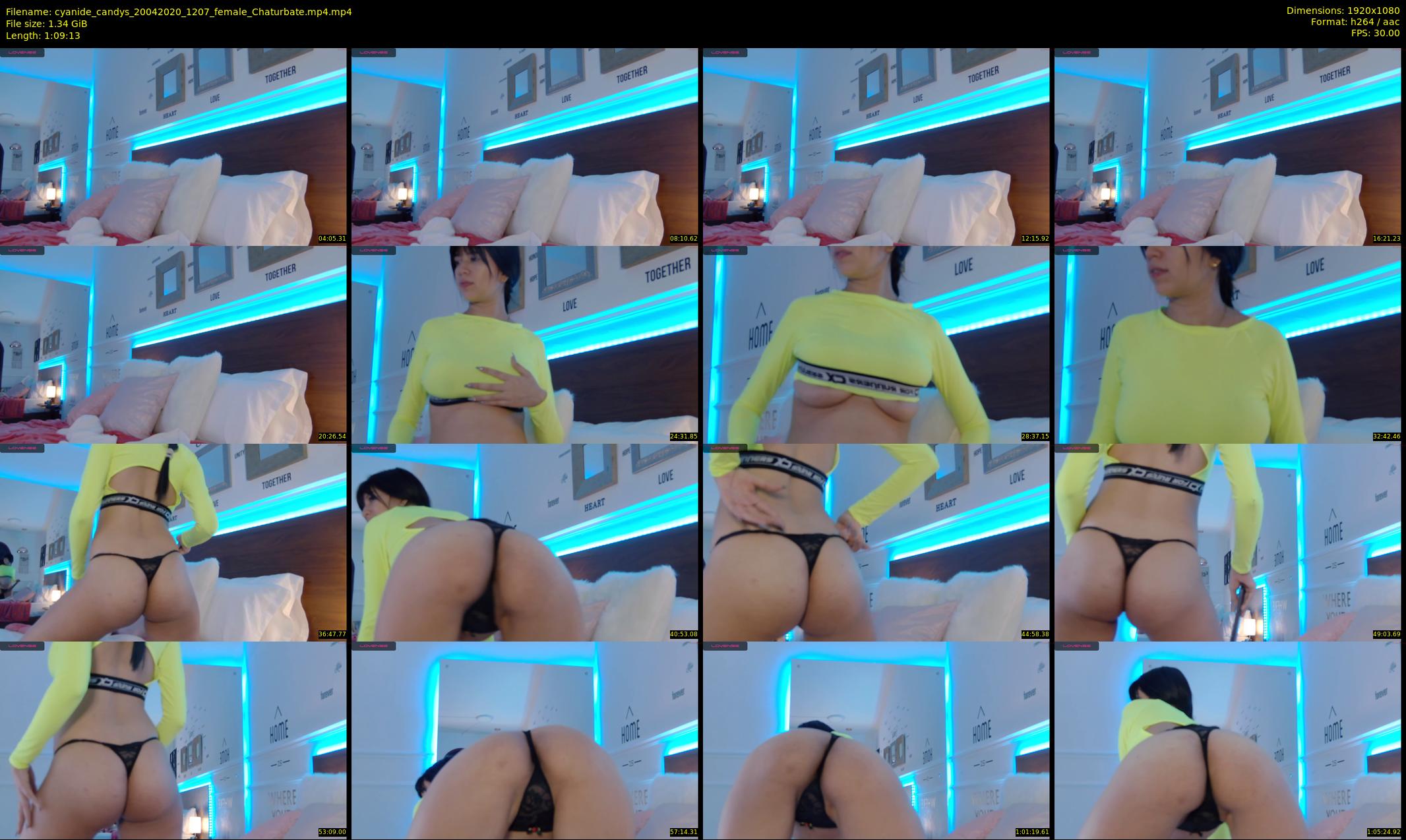 cyanide_candys — 70 minute Chaturbate female cam show recording, 1080p, Apr 20, 2020