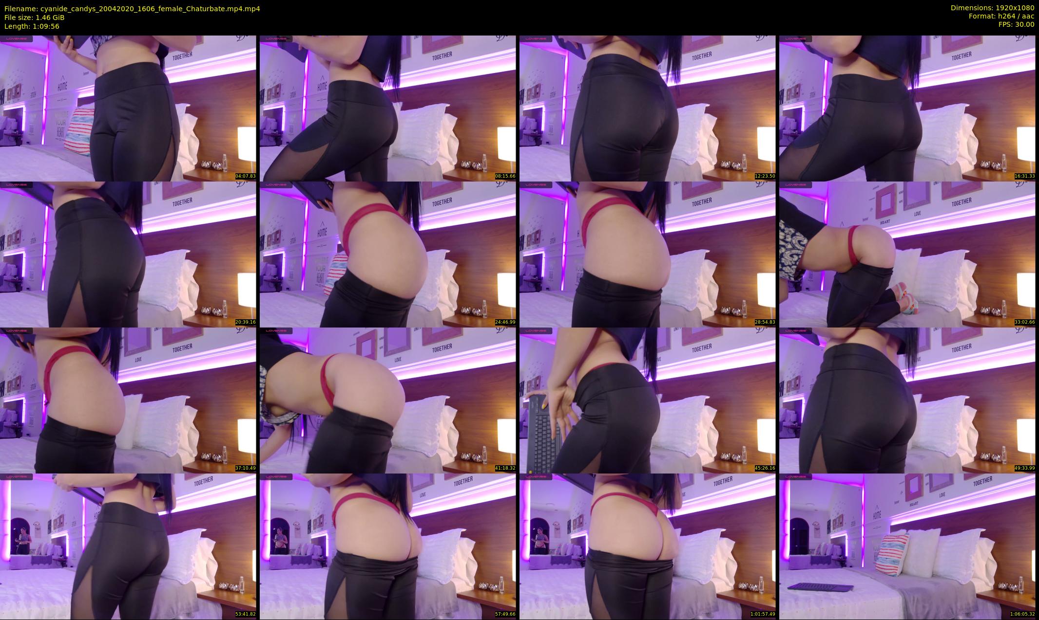 cyanide_candys — 70 minute Chaturbate female cam show recording, 1080p, Apr 20, 2020