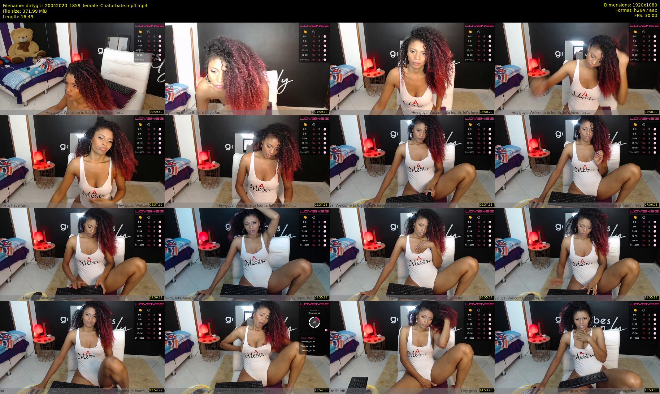 dirtygril — 17 minute Chaturbate female cam show recording, 1080p, Apr 20, 2020