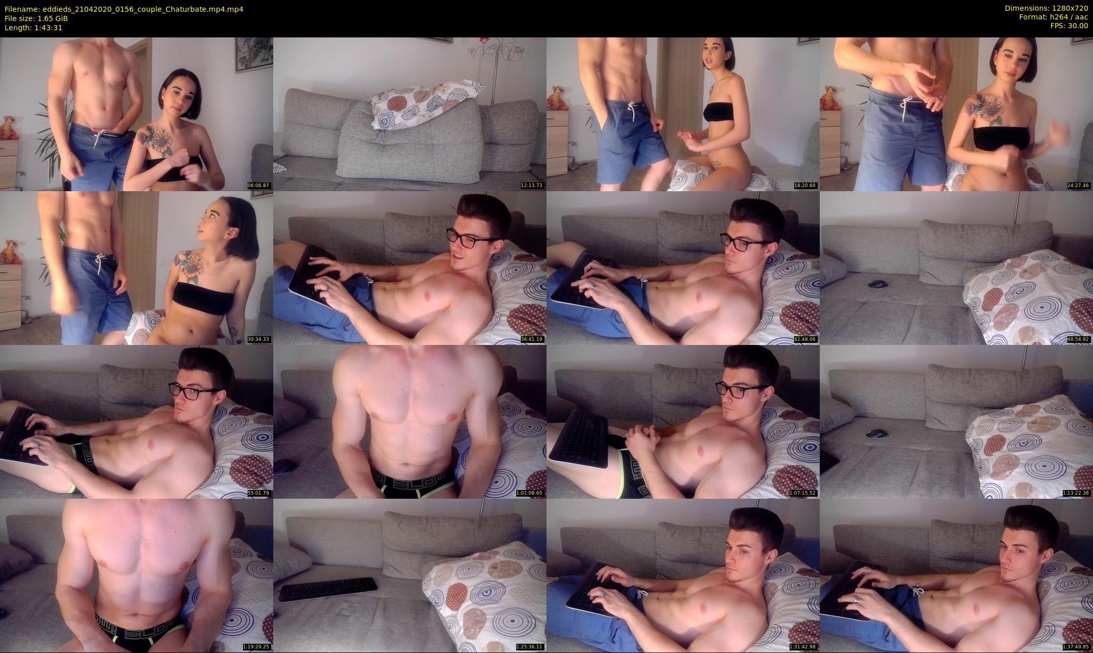 eddieds — 104 minute Chaturbate male cam show recording, 720p, Apr 21, 2020
