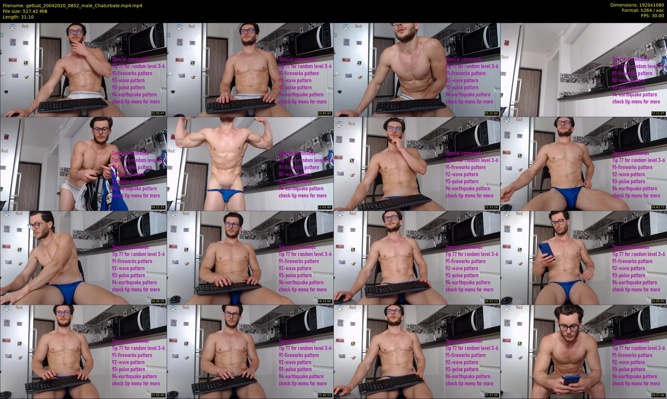 getlust — 32 minute Chaturbate male cam show recording, 1080p, Apr 20, 2020