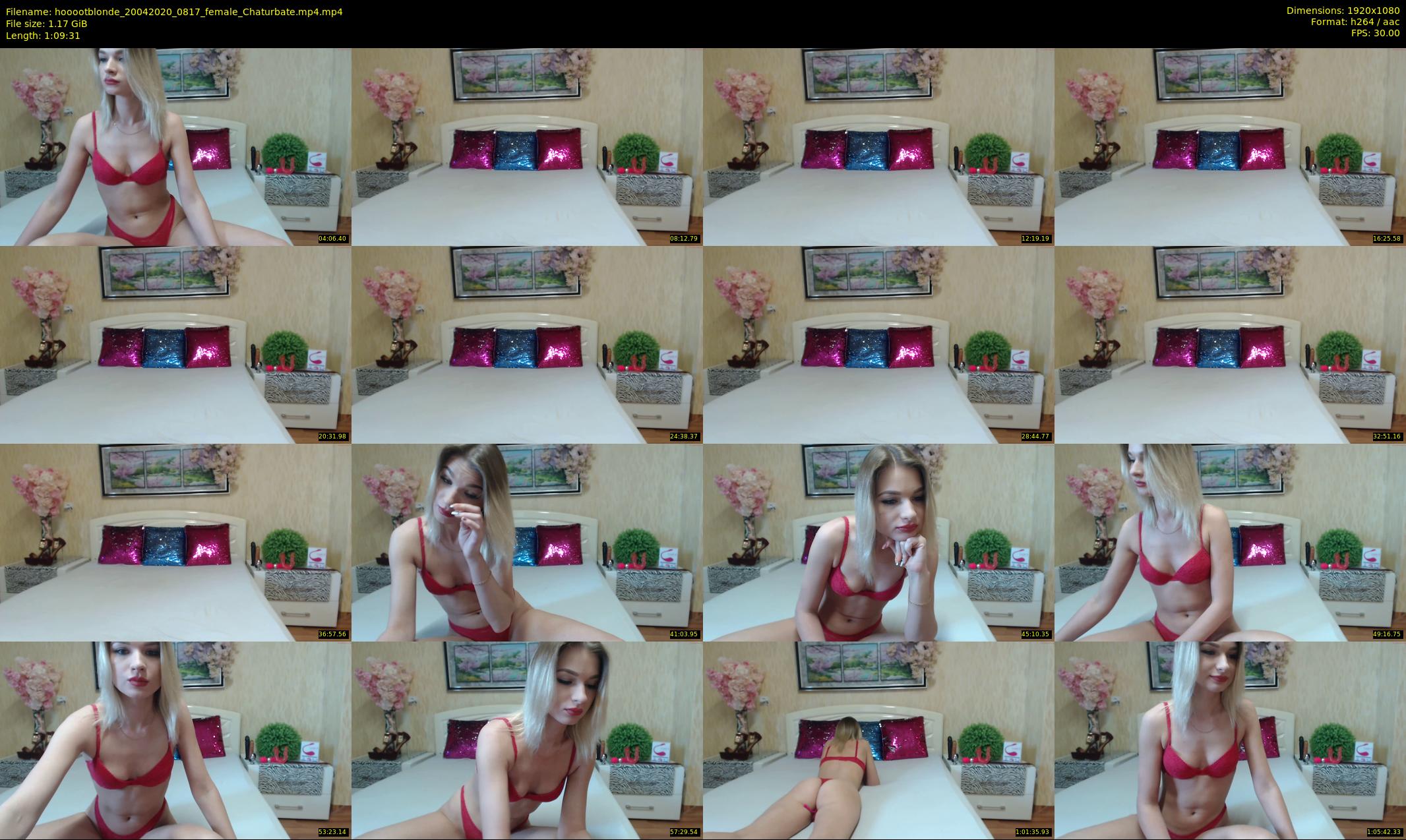 hooootblonde — 70 minute Chaturbate female cam show recording, 1080p, Apr 20, 2020