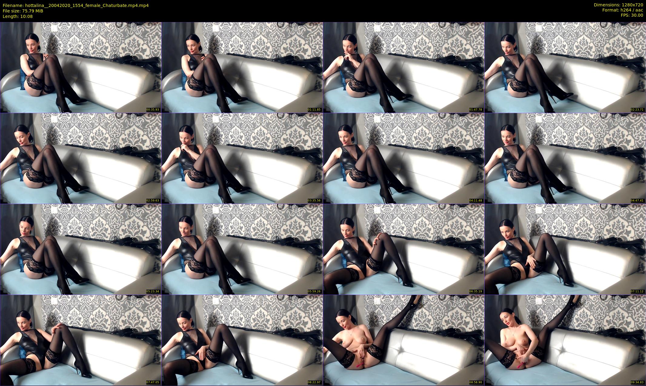hottalina_ — 11 minute Chaturbate female cam show recording, 720p, Apr 20, 2020