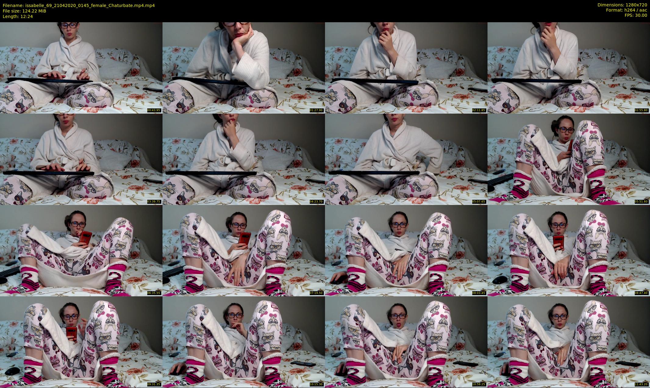 issabelle_69 — 13 minute Chaturbate couple cam show recording, 720p, Apr 21, 2020