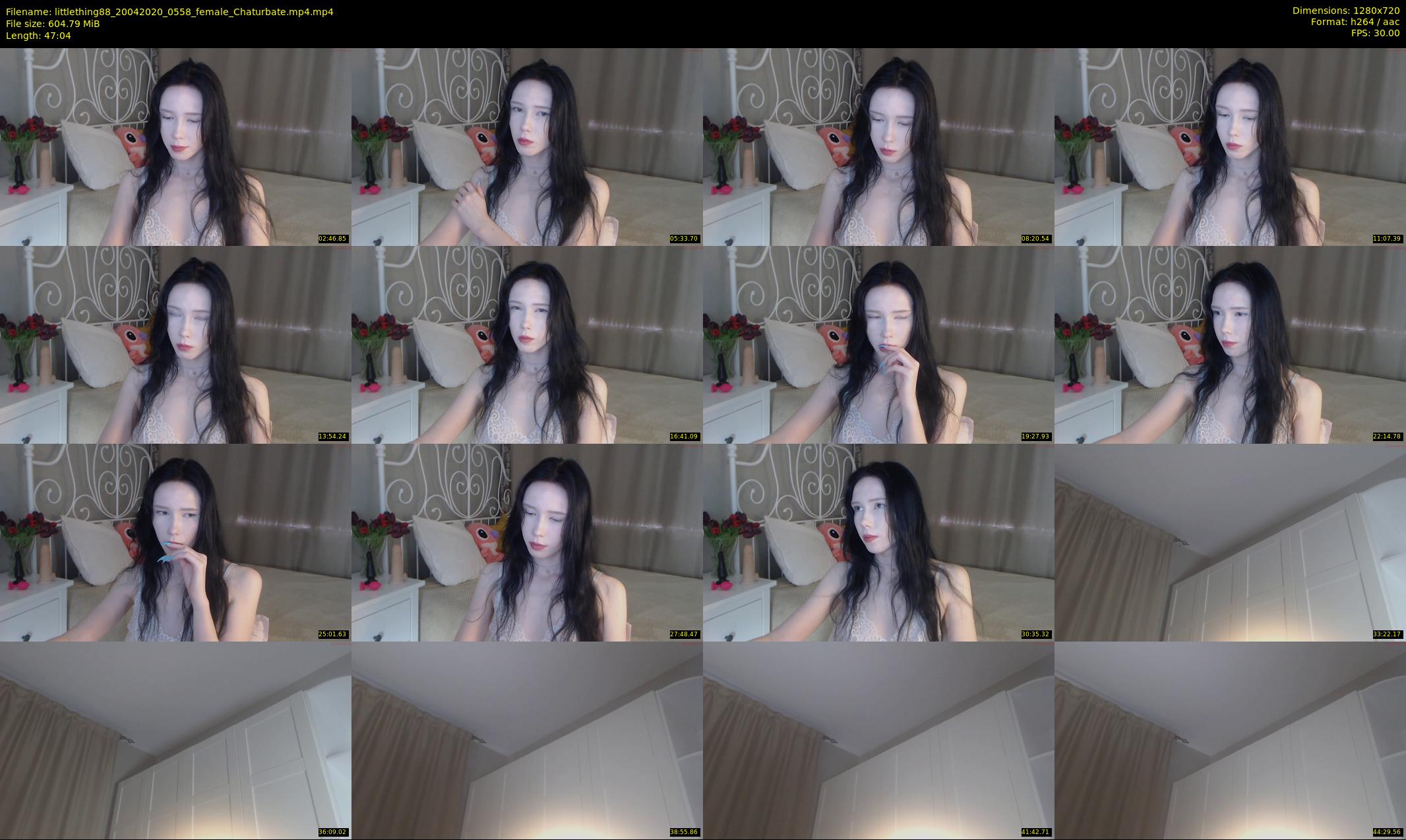 littlething88 — 48 minute Chaturbate female cam show recording, 720p, Apr 20, 2020