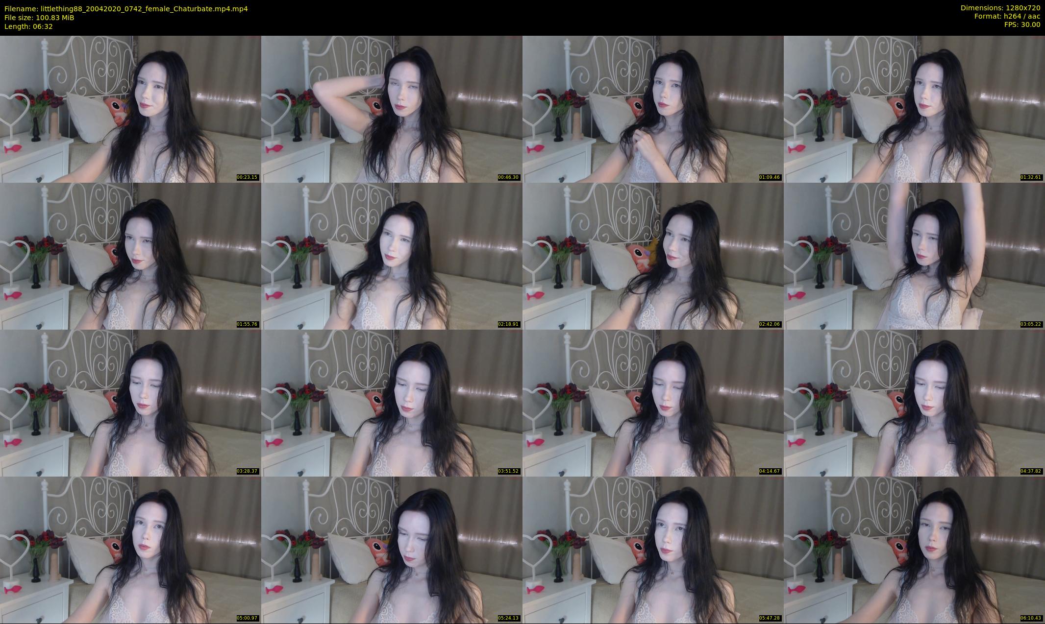 littlething88 — 7 minute Chaturbate female cam show recording, 720p, Apr 20, 2020