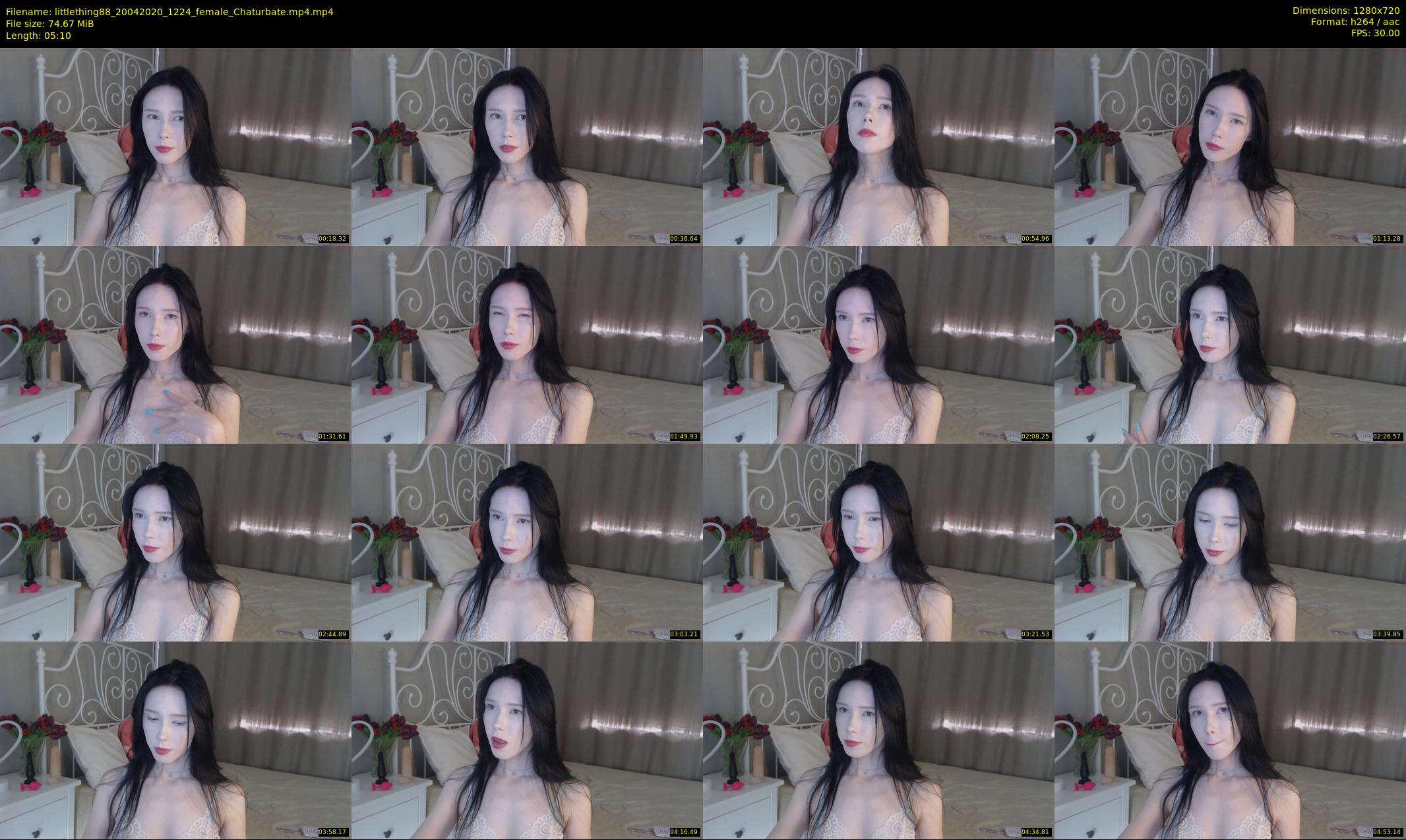 littlething88 — 6 minute Chaturbate female cam show recording, 720p, Apr 20, 2020