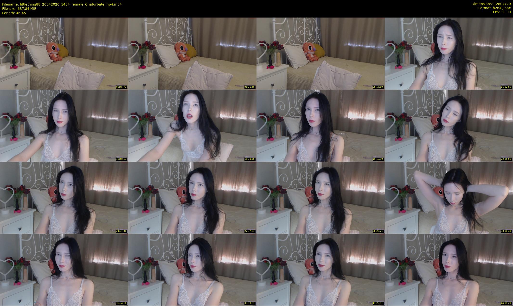 littlething88 — 47 minute Chaturbate female cam show recording, 720p, Apr 20, 2020
