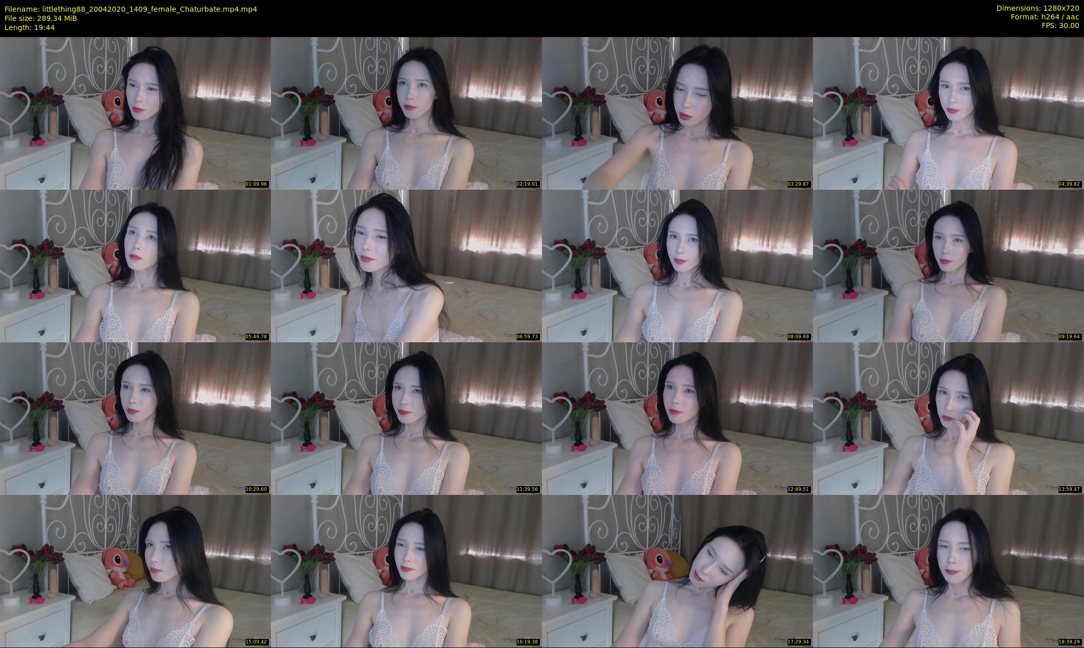 littlething88 — 20 minute Chaturbate female cam show recording, 720p, Apr 20, 2020
