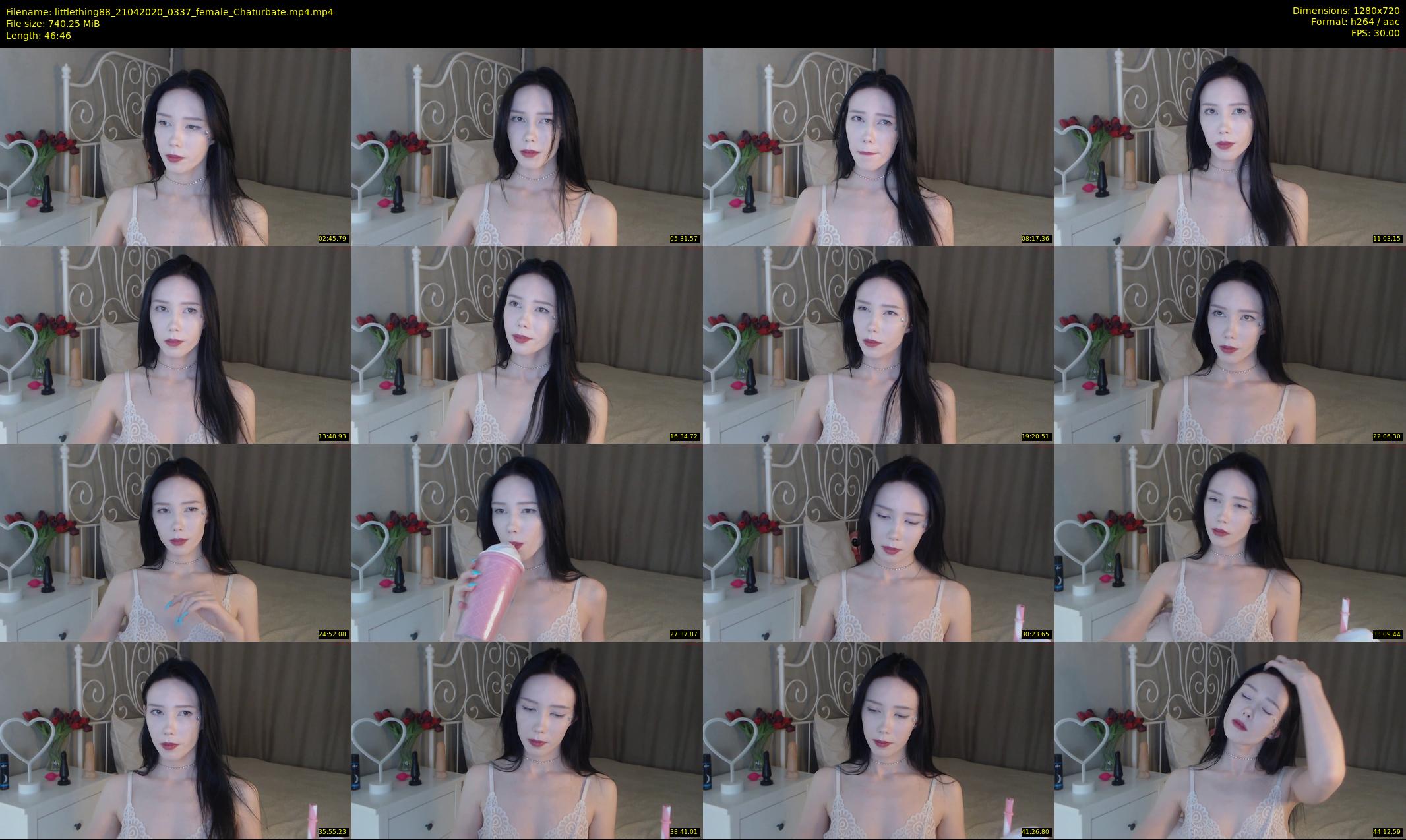 littlething88 — 47 minute Chaturbate female cam show recording, 720p, Apr 21, 2020