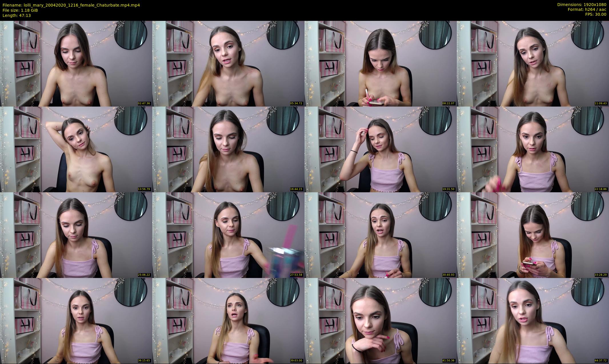 lolli_mary — 48 minute Chaturbate female cam show recording, 1080p, Apr 20, 2020