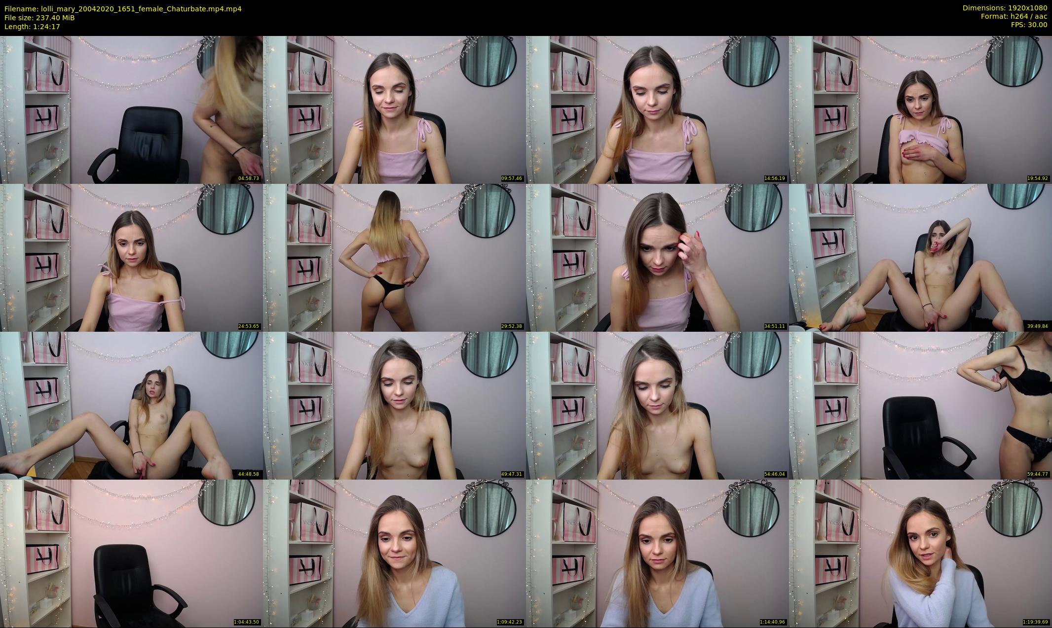 lolli_mary — 85 minute Chaturbate female cam show recording, 1080p, Apr 20, 2020