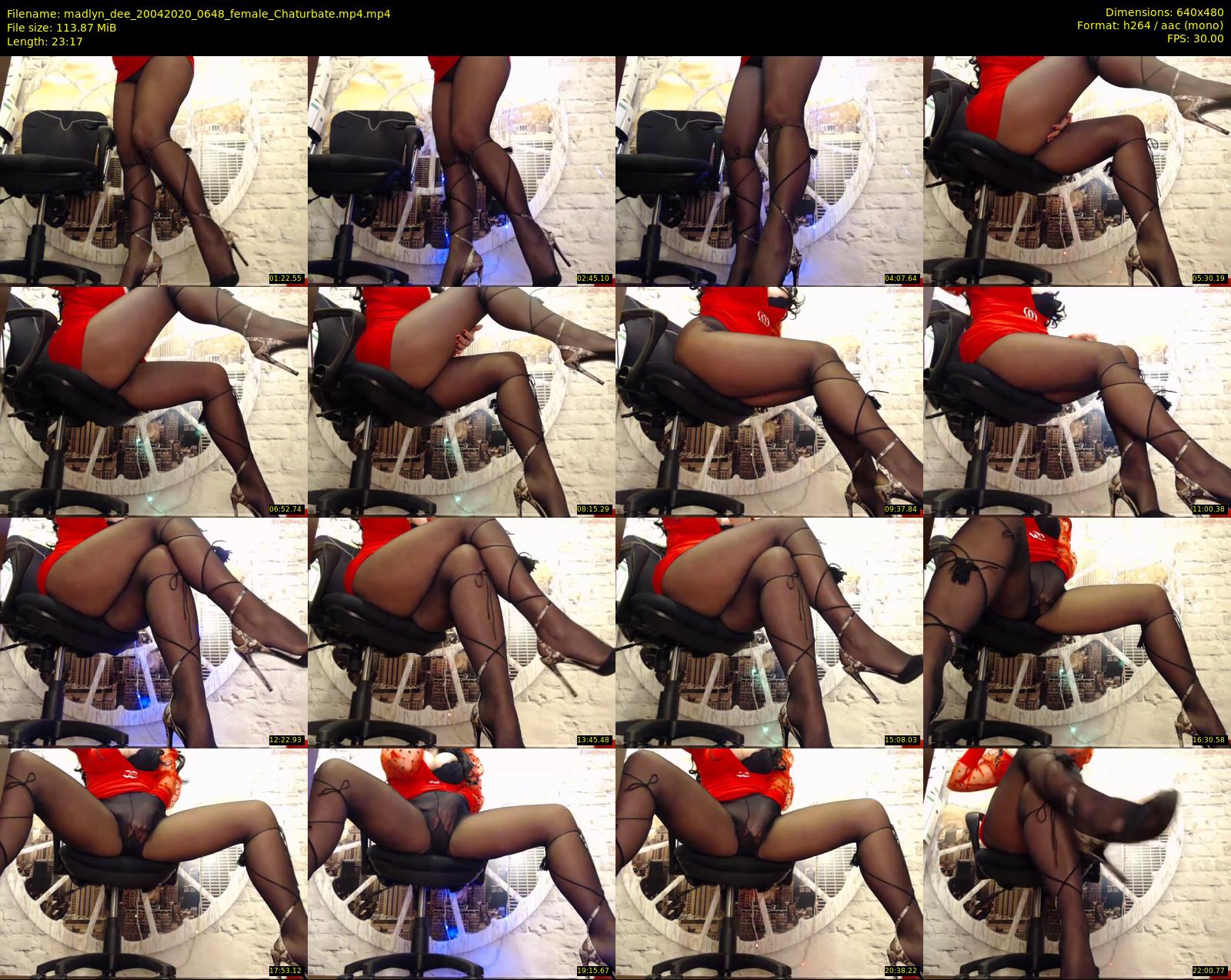 madlyn_dee — 24 minute Chaturbate female cam show recording, 480p, Apr 20, 2020