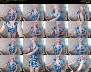 mallinia — 9 minute Chaturbate female cam show recording, 720p, Apr 20, 2020
