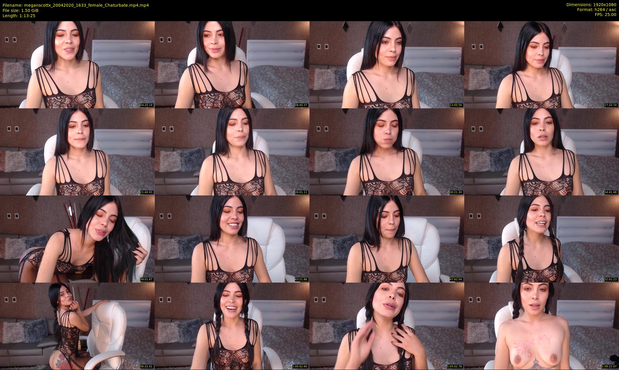 meganscottx — 74 minute Chaturbate female cam show recording, 1080p, Apr 20, 2020