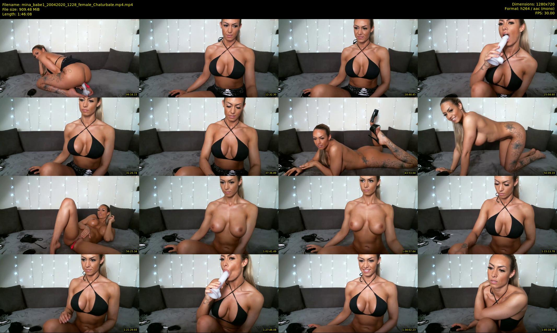 mina_babe1 — 107 minute Chaturbate female cam show recording, 720p, Apr 20, 2020