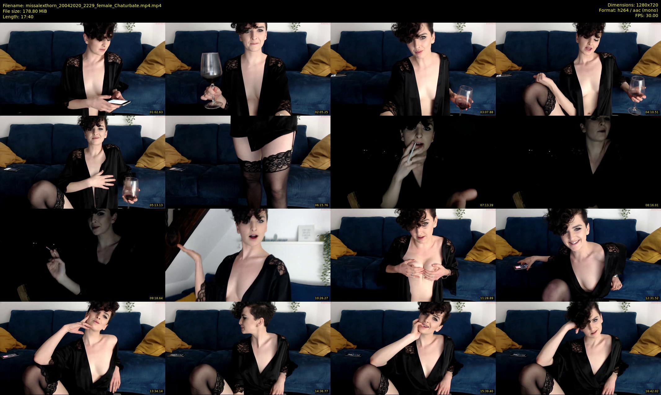 missalexthorn — 18 minute Chaturbate female cam show recording, 720p, Apr 20, 2020